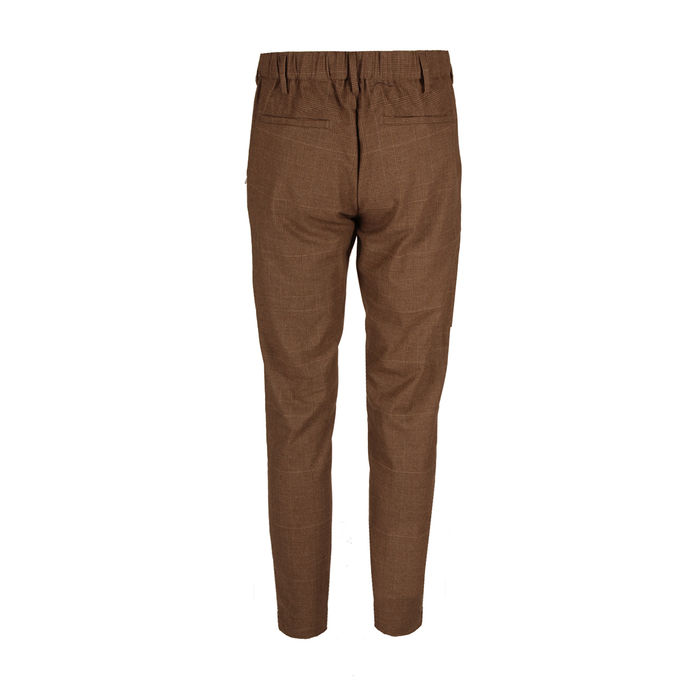 PANTALONE PRINCIPE DI GALLES BASE Uomo Beige Marrone