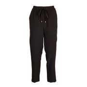 PANTALONE RADHA CON COULISSE TASCHE APPLICATE Donna Nero PANTALONE RADHA CON COULISSE TASCHE APPLICATE Donna Nero