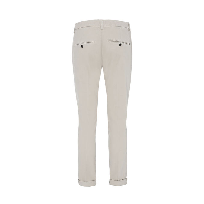 PANTALONE SLIM GAUBERT IN JERSEY Uomo Ghiaccio
