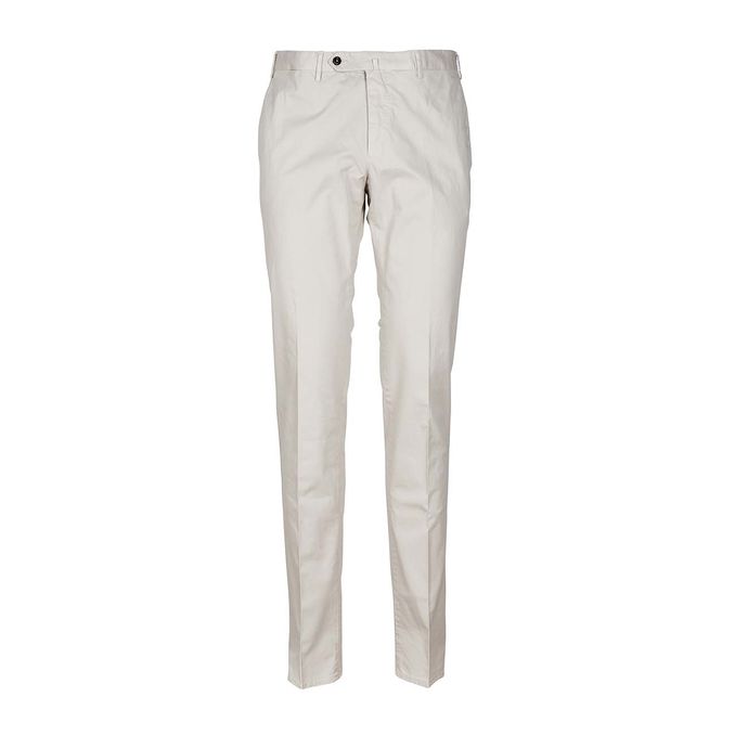 PANTALONE SUPERSLIM TASCHE A FILO Uomo Avorio