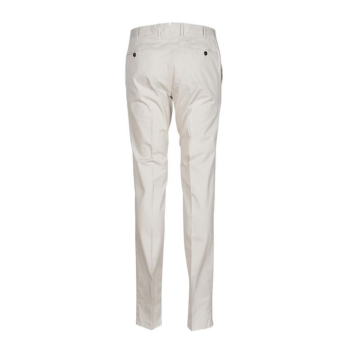 PANTALONE SUPERSLIM TASCHE A FILO Uomo Avorio