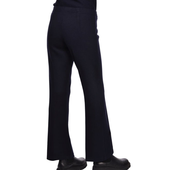 PANTALONE SVASATO Donna Blu Navy