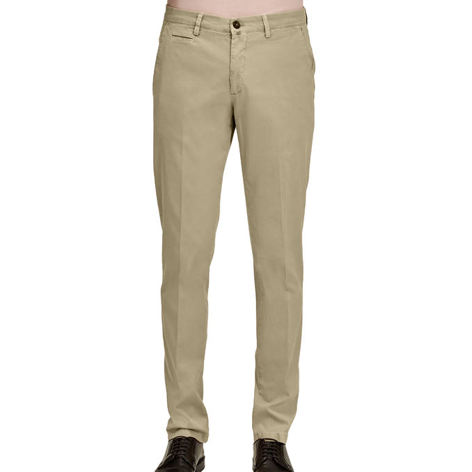 PANTALONE TASCA AMERICA Uomo Beige Chiaro