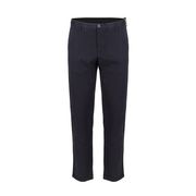 PANTALONE TINTO FILO IN GABARDINE CON RISVOLTO Uomo Blu navy PANTALONE TINTO FILO IN GABARDINE CON RISVOLTO Uomo Blu navy