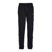 PANTALONE TUTA CON POLSINO E BANDA LOGO LATERALE Donna Nero Bianco PANTALONE TUTA CON POLSINO E BANDA LOGO LATERALE Donna Nero Bianco
