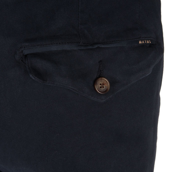 PANTALONE TWILL MANO CACHEMIRE Uomo Blu