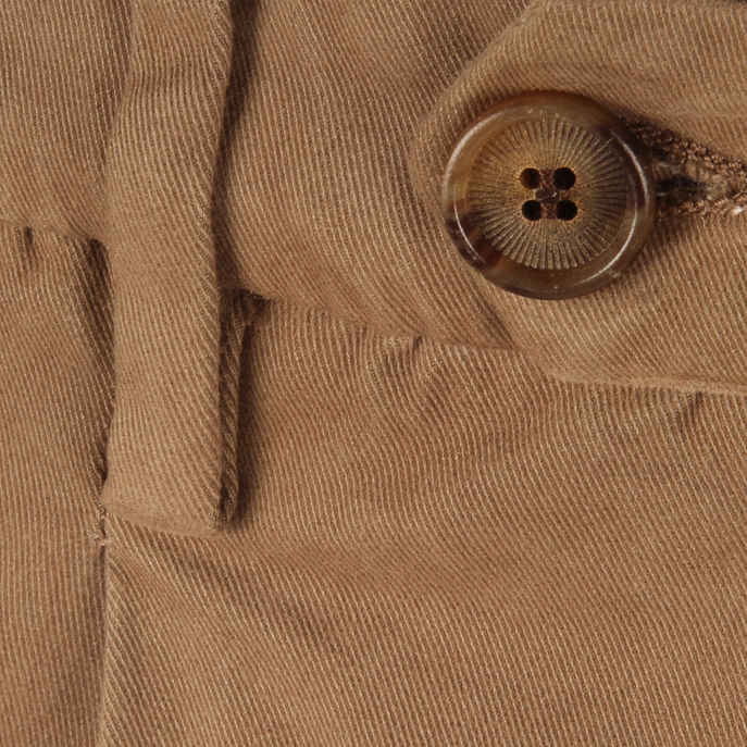 PANTALONE TWILL MANO CACHEMIRE Uomo Tortora