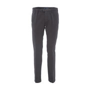 PANTALONI A SIGARETTA IN COTONE Uomo Antracite PANTALONI A SIGARETTA IN COTONE Uomo Antracite