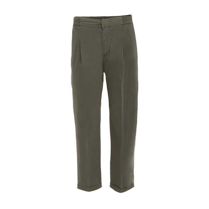 PANTALONI CON RISVOLTO Donna Radice