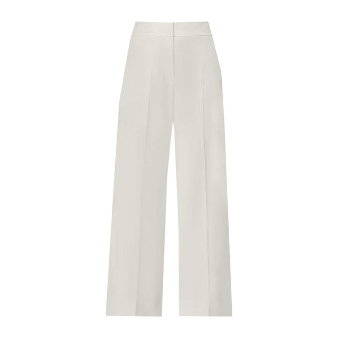 MARELLA PANTALONI GRACE IN CREPE Donna Bianco Lana | Mascheroni Store