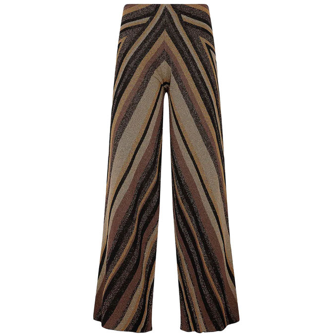 PANTALONI IN MAGLIA JACQUARD