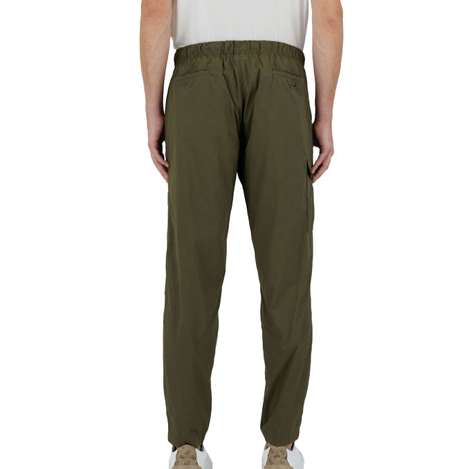 PANTALONI IN ULTRALIGHT CREASE Uomo Light Military