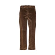 PANTALONI MELI IN VELLUTO A COSTE Donna Verde Militare PANTALONI MELI IN VELLUTO A COSTE Donna Verde Militare
