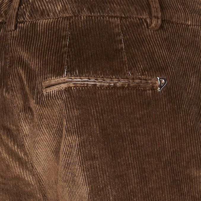 PANTALONI MELI IN VELLUTO A COSTE Donna Verde Militare