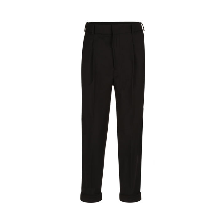 PANTALONI PINCE Donna Nero