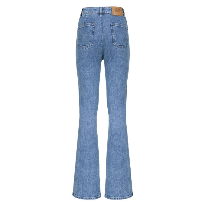 PANTALONI VINTAGE BONNET DENIM A ZAMPA Donna Denim Vintage