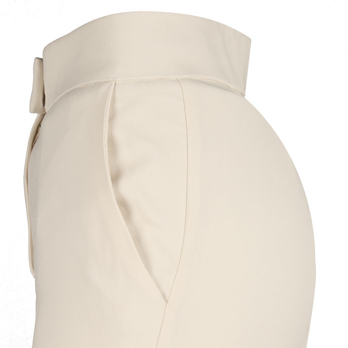 PANTALONI VISCOSA GAMBA LARGA Donna Bianco