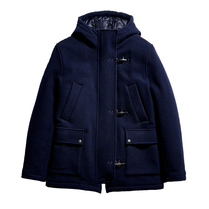 PARKA 3 GANCI Uomo Blu Navy
