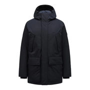 PARKA GROUND Uomo Nero  PARKA GROUND Uomo Nero