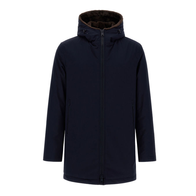 PARKA KEYSTONE Uomo Blu Marrone
