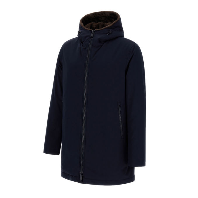 PARKA KEYSTONE Uomo Blu Marrone