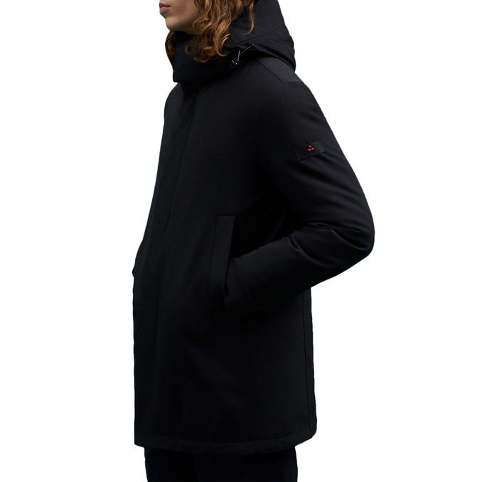 PARKA KRUGER TJ IN NYLON Uomo Nero