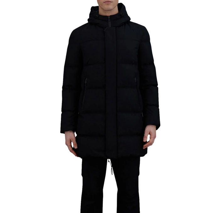 PARKA LAMINAR GORE WINDSTOPPER Uomo Nero