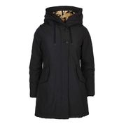PARKA LANIGAN NEW CON CAPPUCCIO E INTERNO PELO Donna Black leopard PARKA LANIGAN NEW CON CAPPUCCIO E INTERNO PELO Donna Black leopard