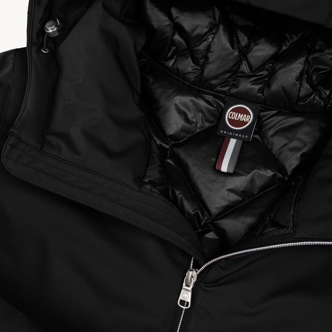 PARKA LISCIO Donna Nero
