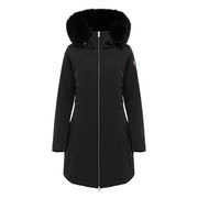 PARKA LUNGO CON CAPPUCCIO Donna Nero PARKA LUNGO CON CAPPUCCIO Donna Nero