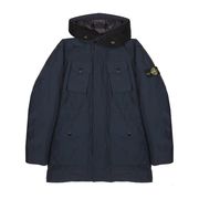 PARKA MULTITASCA CON CAPPUCCIO REVERSIBILE Bambino Navy PARKA MULTITASCA CON CAPPUCCIO REVERSIBILE Bambino Navy