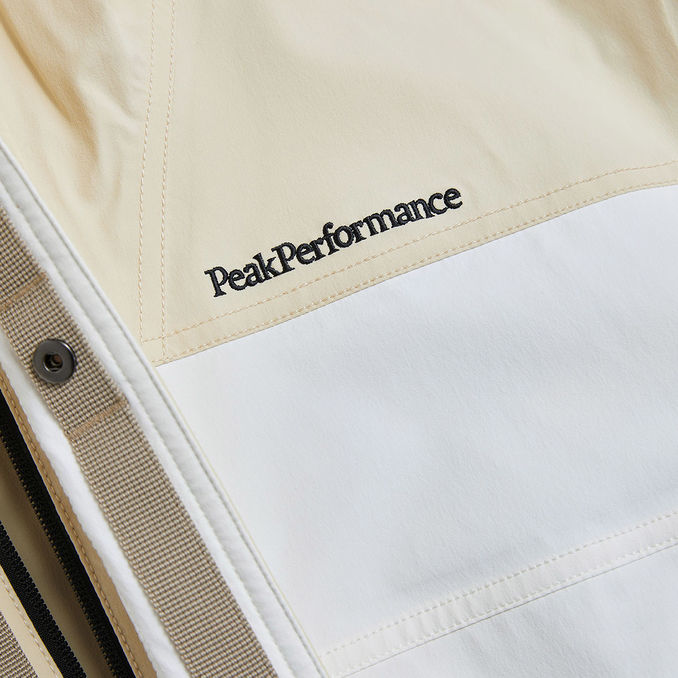 PARKA SHELL 2L STRETCH Uomo Sand Fog Offwhite