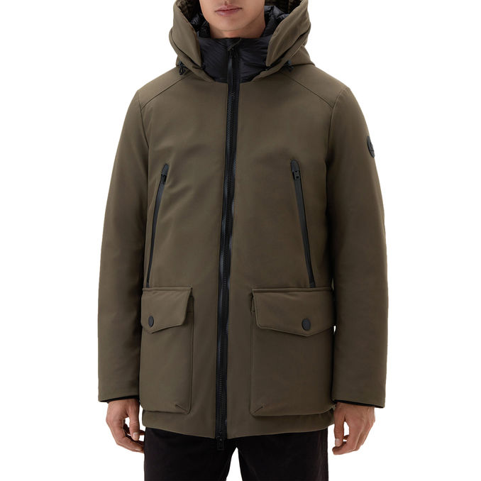 PARKA SOFTSHELL Uomo Dark Green 