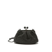 PASTICCINO BAG BARD RAFIA CON TRACOLLA Donna Nero PASTICCINO BAG BARD RAFIA CON TRACOLLA Donna Nero
