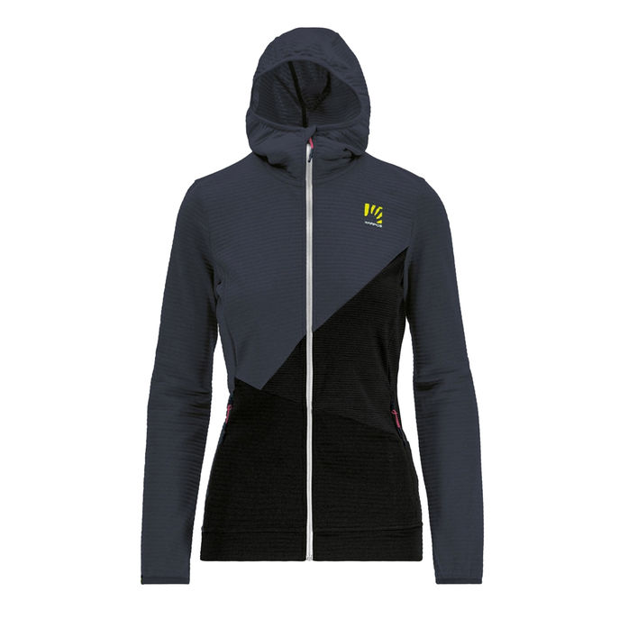 PILE NUVOLAU FLEECE Donna Ombre Blue Black