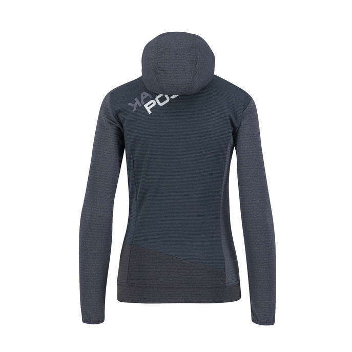 PILE NUVOLAU FLEECE Donna Ombre Blue Black