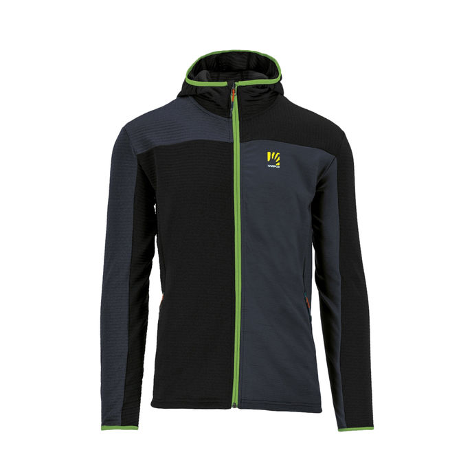 PILE NUVOLAU FLEECE Uomo Black Ombre Blue Jasmine Green