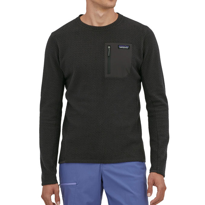 PILE R1 AIR CREW Uomo Black