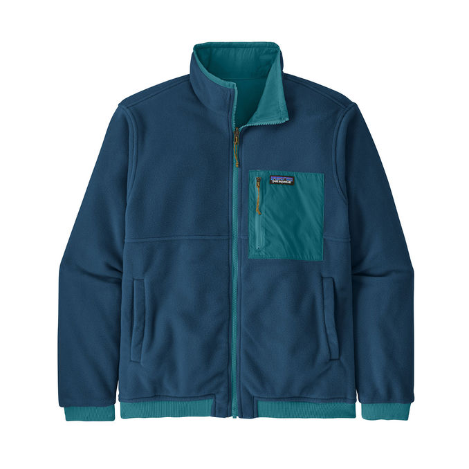PILE REVERSIBILE SHELLED MICRODINI Uomo Belay Blue