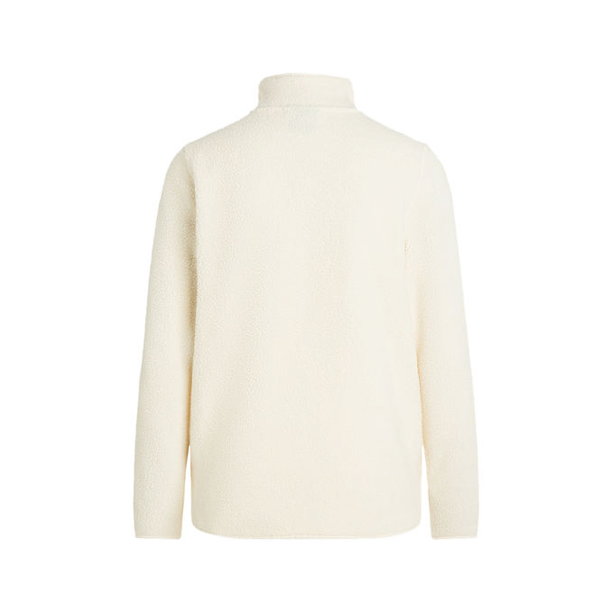 PILE ZIP Donna Vintage White