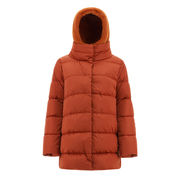 PIUMINO A-SHAPE Donna Arancio  PIUMINO A-SHAPE Donna Arancio