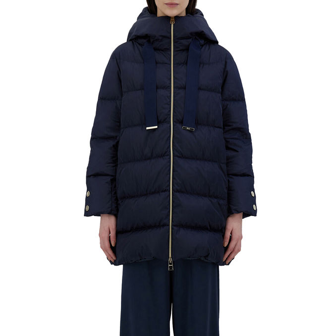 PIUMINO A-SHAPE IN RASO Donna New Blu