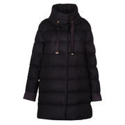 PIUMINO ASIMMETRICO COLLO ALTO Donna Blu Navy PIUMINO ASIMMETRICO COLLO ALTO Donna Blu Navy