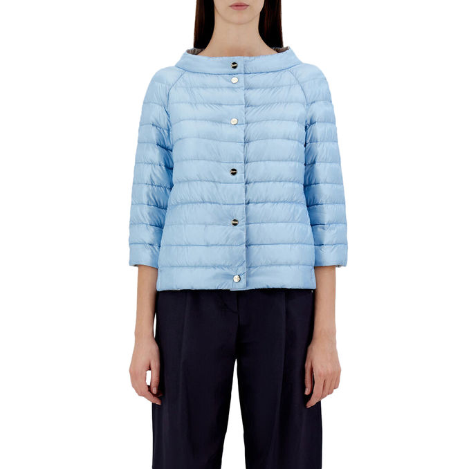 PIUMINO CORTO REVERS Donna Lavagna