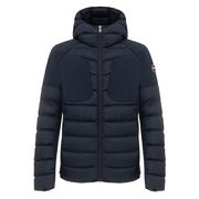 PIUMINO DOPPIO TESSUTO CON CAPPUCCIO FISSO Uomo Navy PIUMINO DOPPIO TESSUTO CON CAPPUCCIO FISSO Uomo Navy
