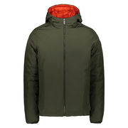 PIUMINO HENRY PIUMA LIGHT REVERSIBLE Uomo Olive Night Red Clay PIUMINO HENRY PIUMA LIGHT REVERSIBLE Uomo Olive Night Red Clay