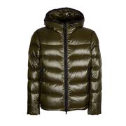 PIUMINO HONOVA FULLZIP CON CAPPUCCIO Uomo Verde PIUMINO HONOVA FULLZIP CON CAPPUCCIO Uomo Verde