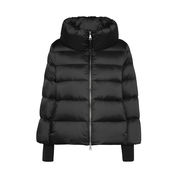 PIUMINO IMBOTTITO CON POLSINI STACCABILI Donna Nero PIUMINO IMBOTTITO CON POLSINI STACCABILI Donna Nero