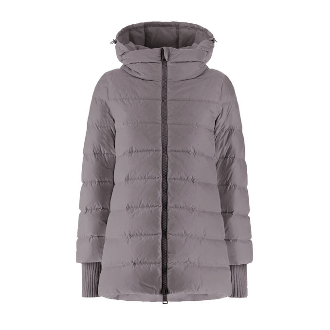 PIUMINO IN NYLON CHAMONIX Donna Grigio Metallo