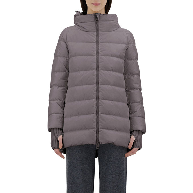 PIUMINO IN NYLON CHAMONIX Donna Grigio Metallo